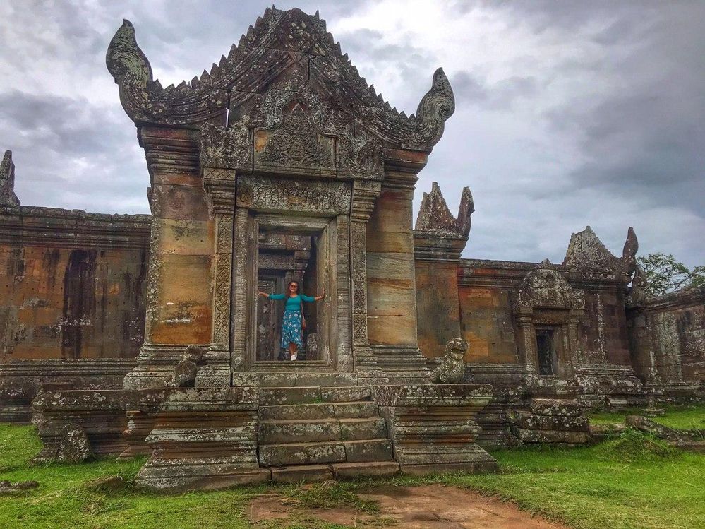 Preah Vihear temple where you could see wonderful milky way at night