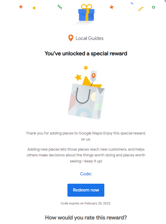 How can i change my reward by Google on redeeming google play code. I'm  not playing those games.. - Google Play Community