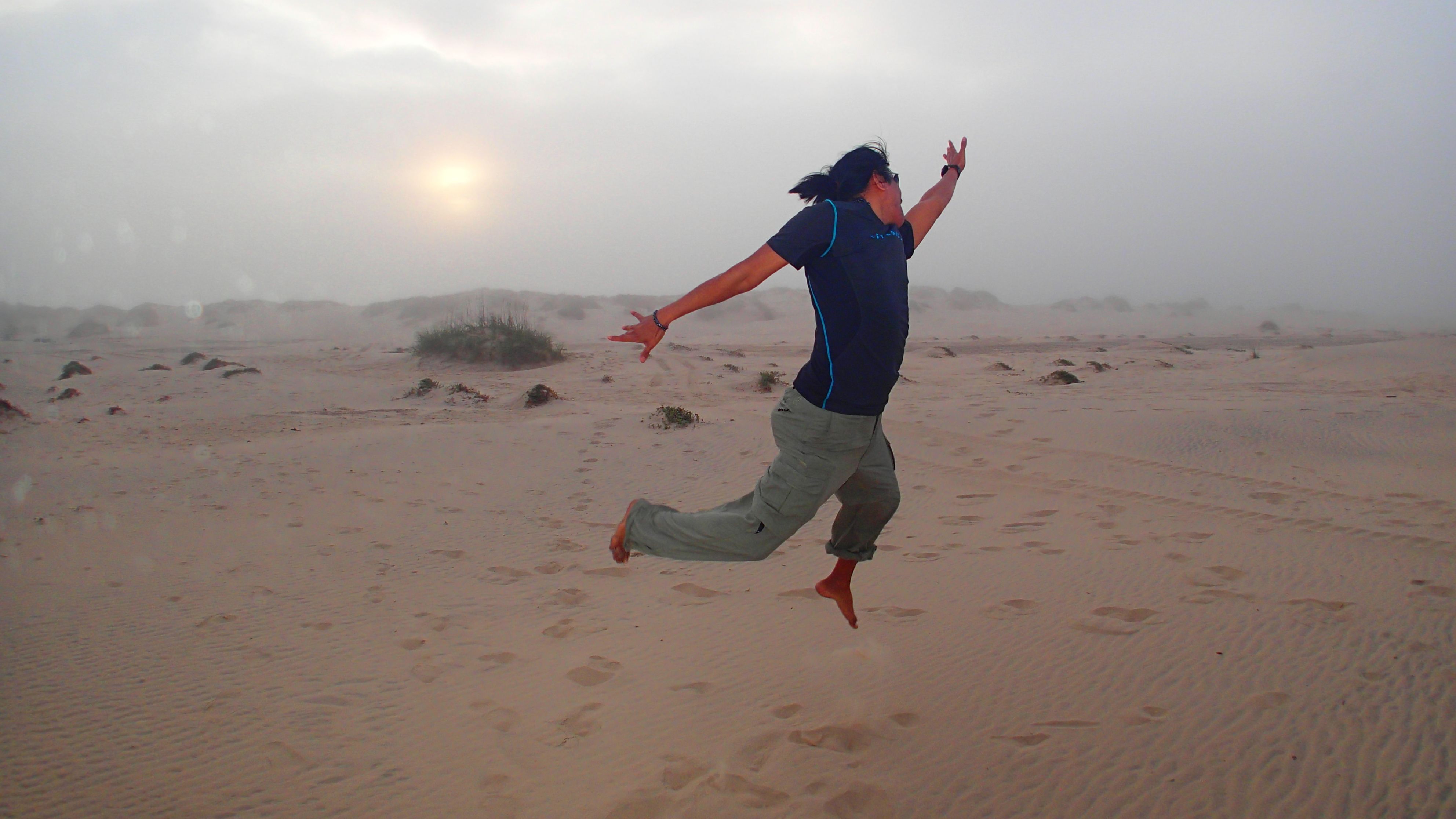 Where the South Padre Island Sand Dunes Take Over the Road