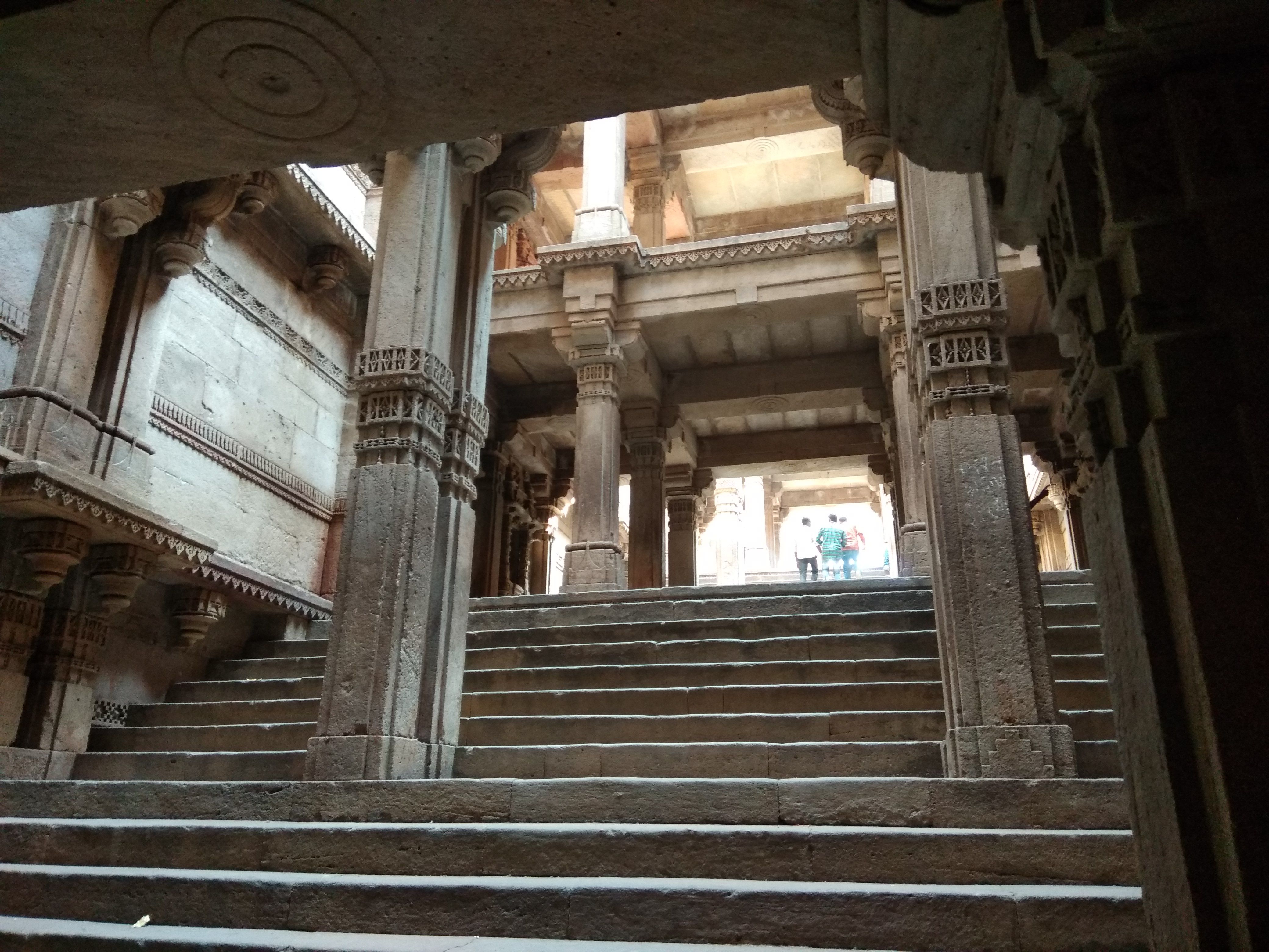Steps of the stepwell!