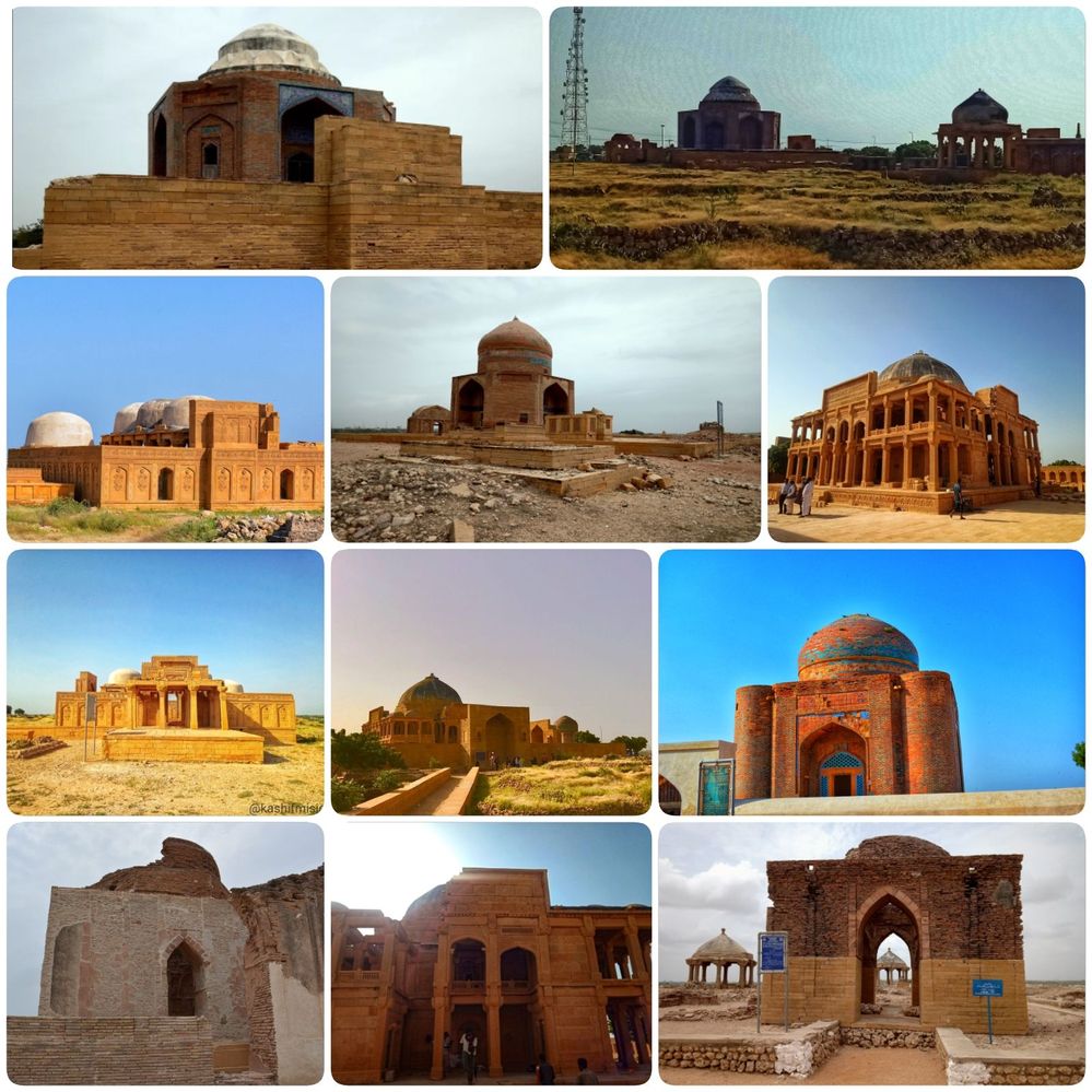 The best examples of old architecture can be seen everywhere in Makli Necropolis Thatta - Photos By @Kashifmisidia