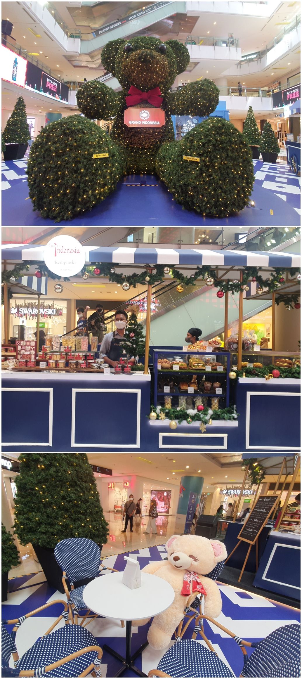 Come and see the stunning decorations around Plaza Senayan