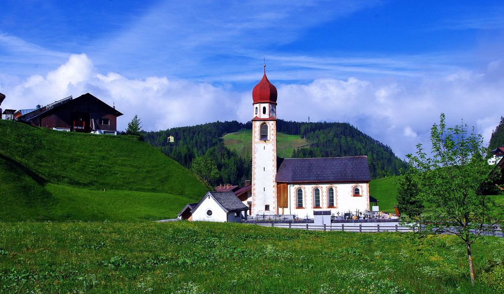 Kościół w miejscowości Niederthai