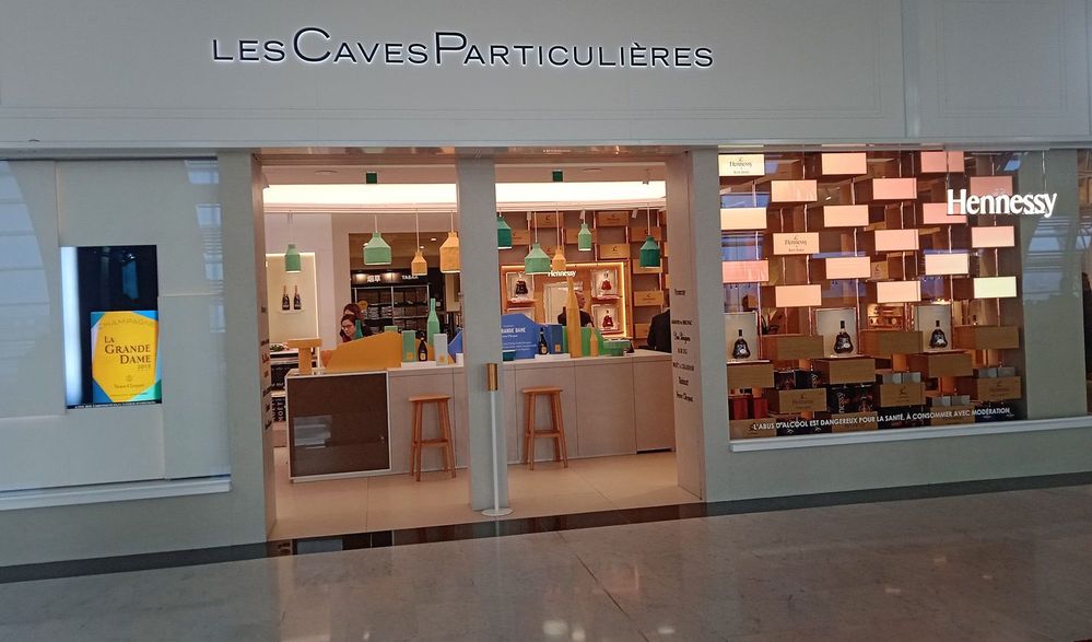 The Hennessy Shop-in-Shop at Paris Charles de Gaulle Airport