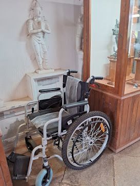 wheelchair installed at Napier museum