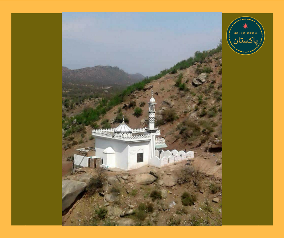 Mosque in a remote area of District Jhelum of Pakistan