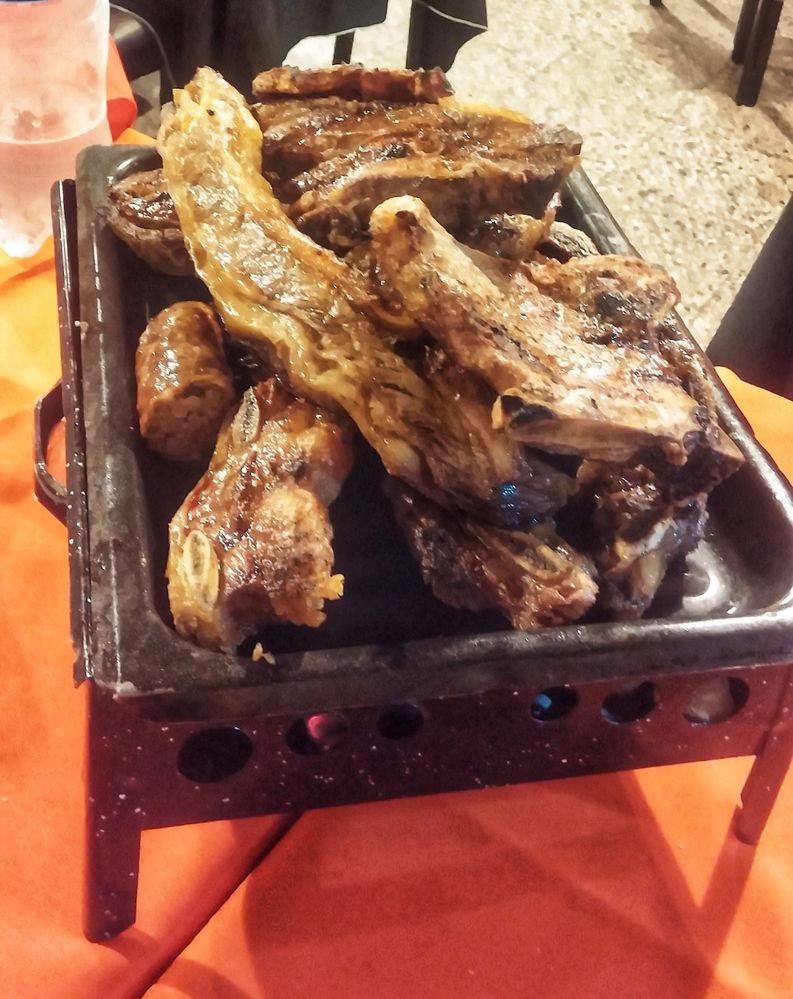 Argentinian parrillada. Sorry for the quality, I haven't had one for too long :(