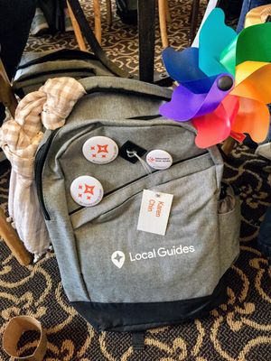 My LGSummit17 backpack