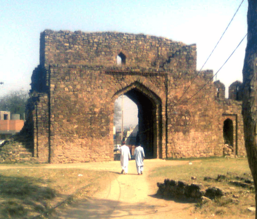 main gate from inside