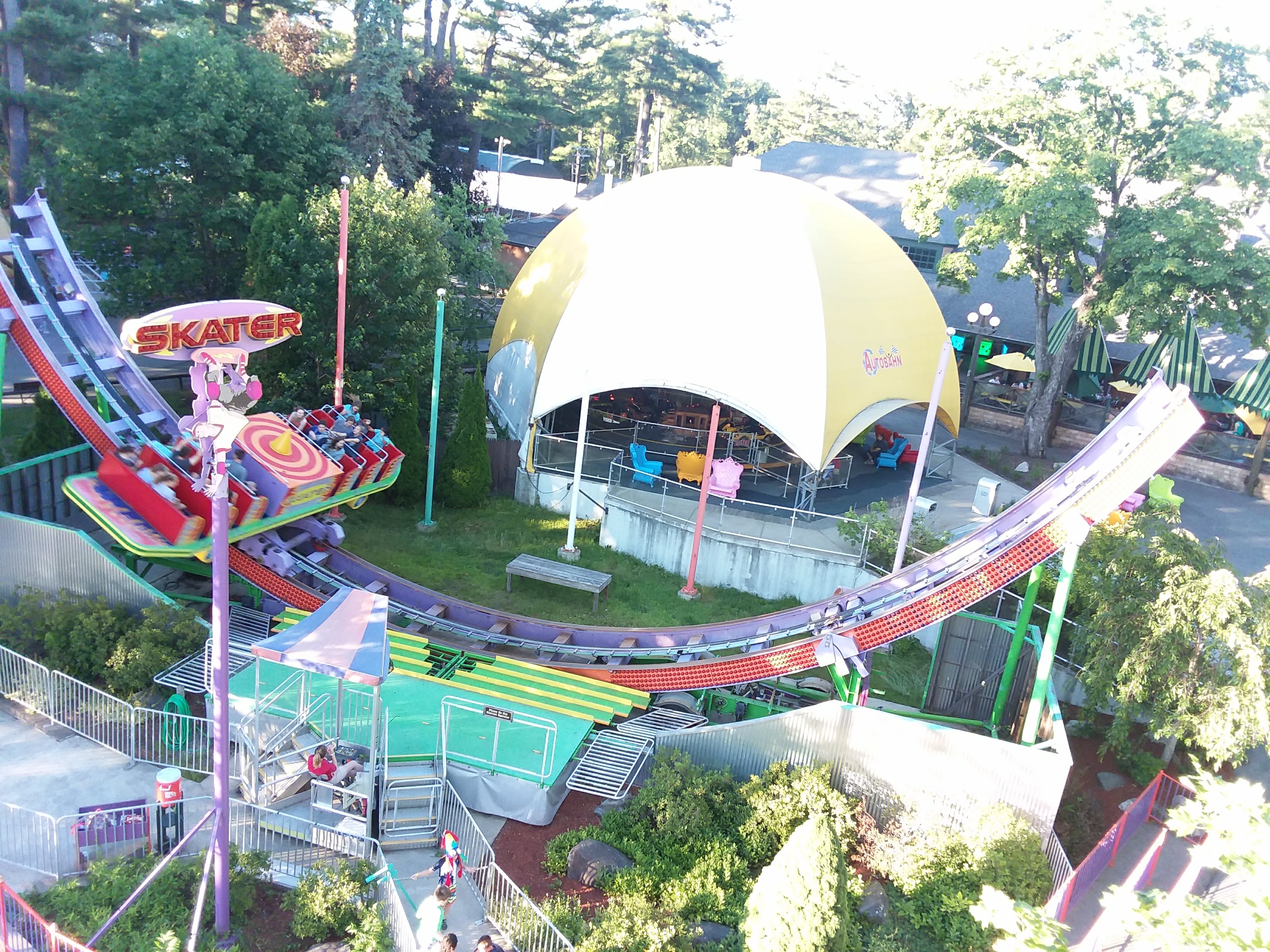 Skater at Canobie Lake Park 