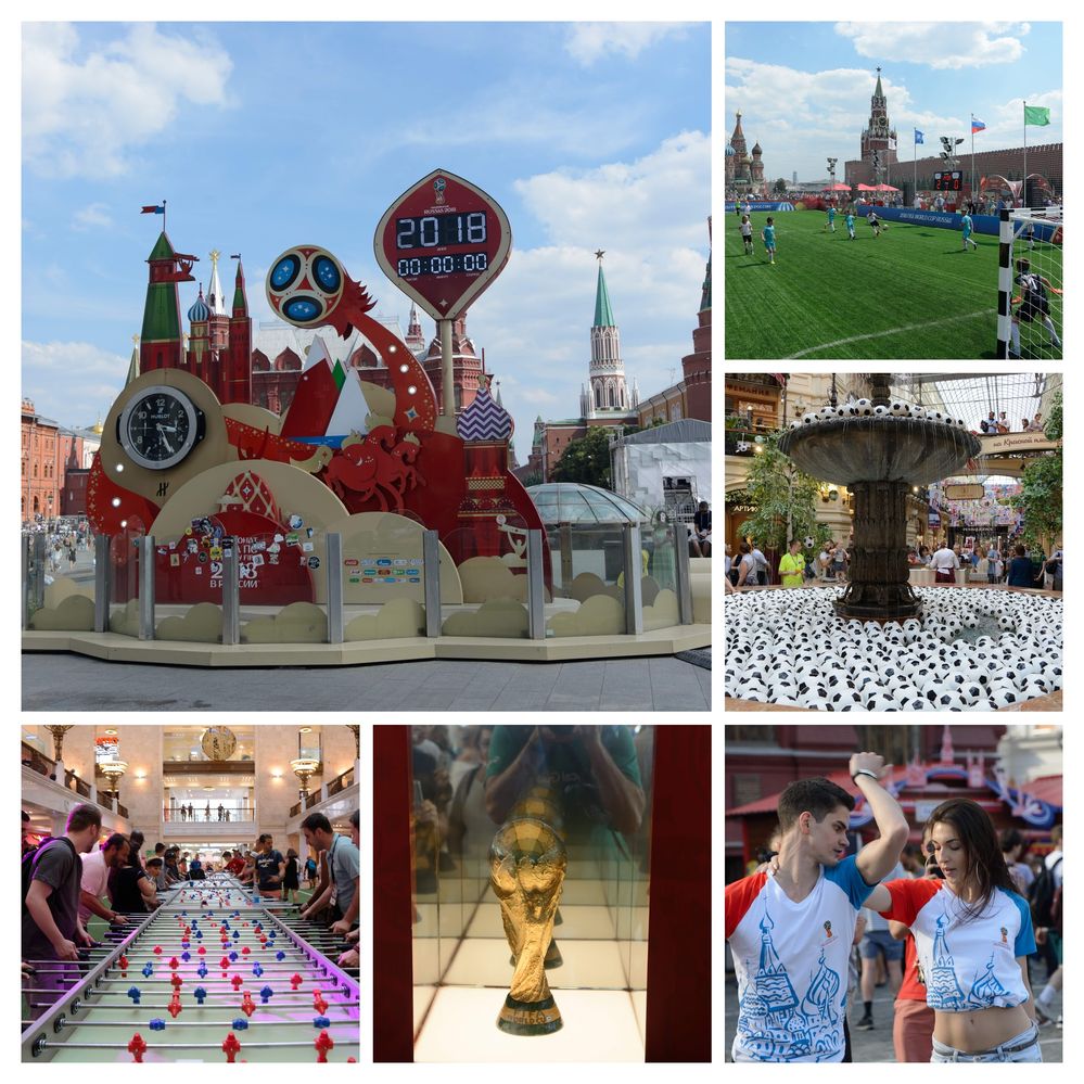 FIFA World Cup Football Park, Moscow’s Red Square