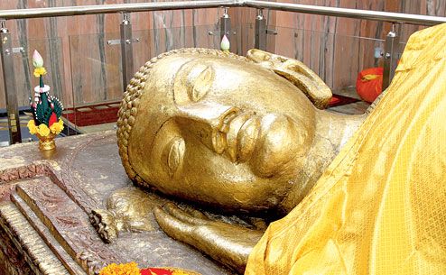 Gautama buddha clearance death place