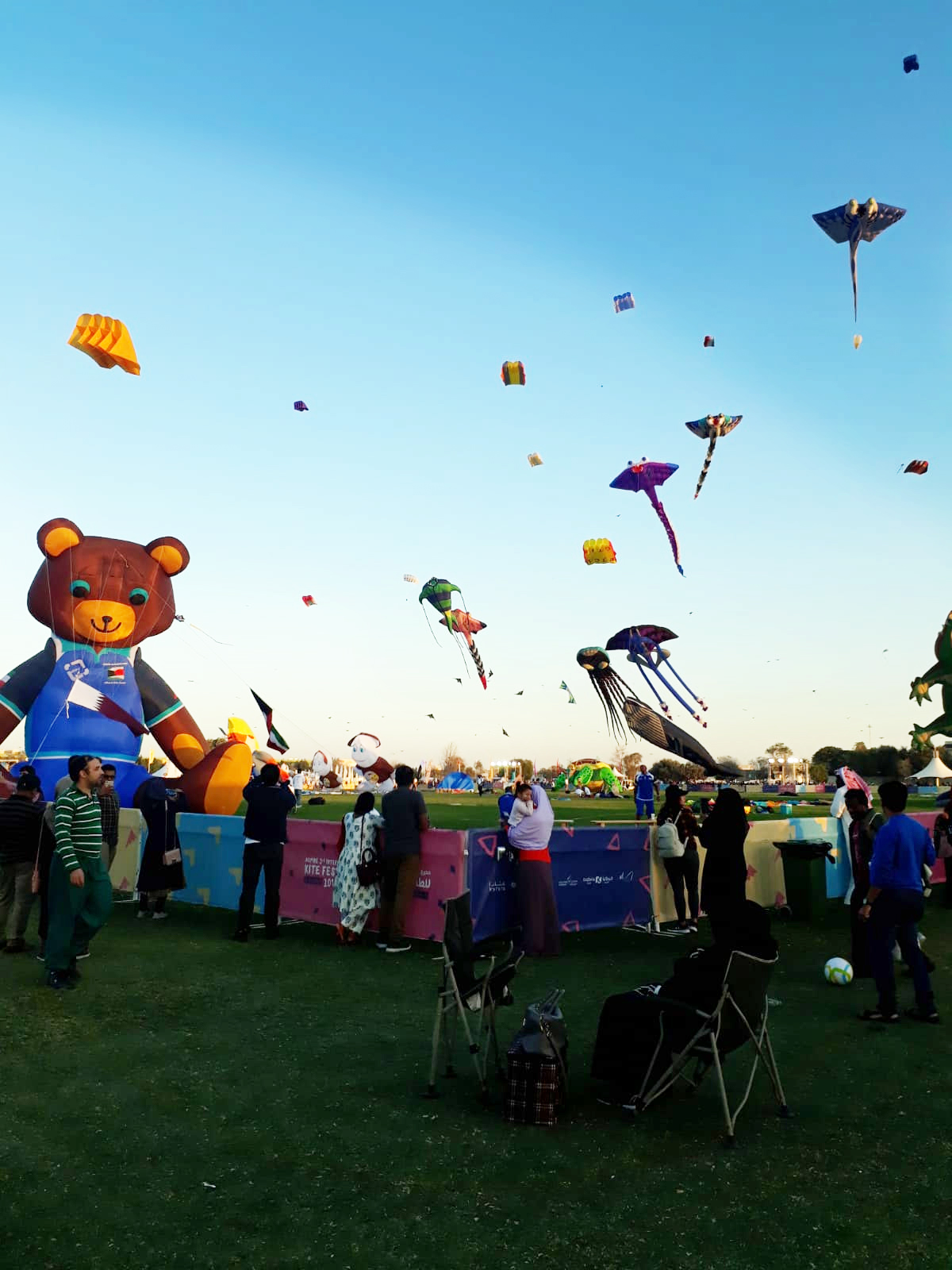 Local Guides Connect Kite Festival in Qatar Aspire Zone Local