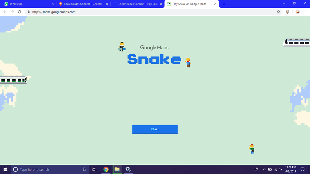 Local Guides Connect - Play Snake on Google Maps—with a twist - Page 7 -  Local Guides Connect