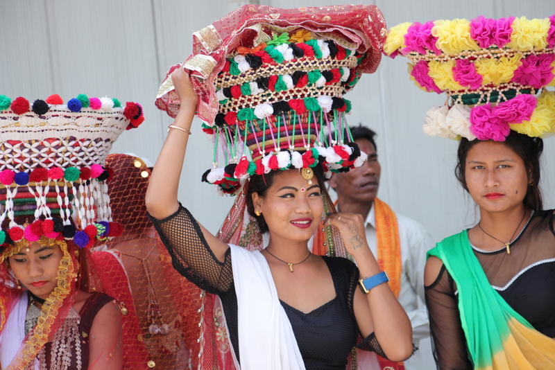 Local Guides Connect A Young Western Tharu Girl In Traditional Dress I Local Guides Connect