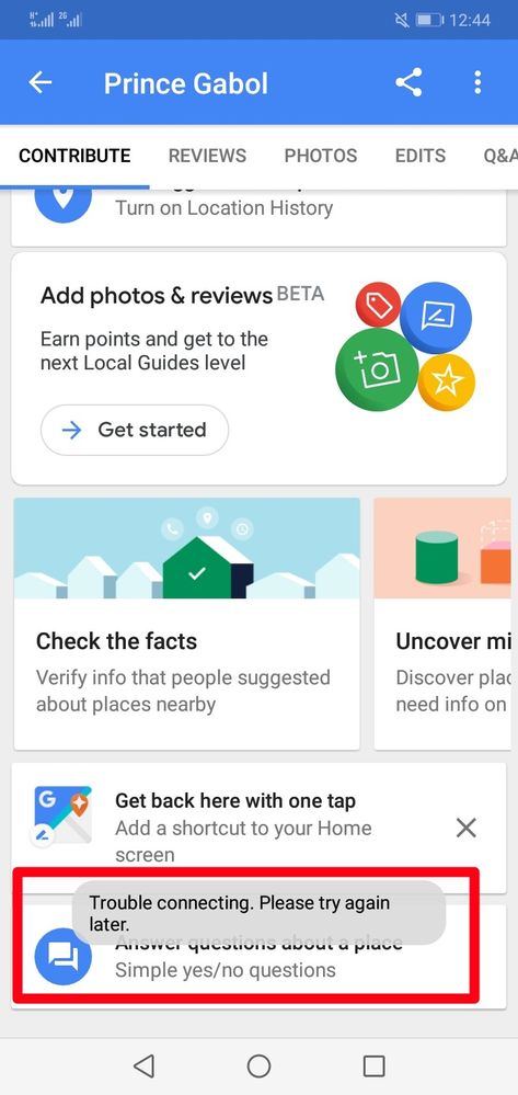 Google One Tap, Guides