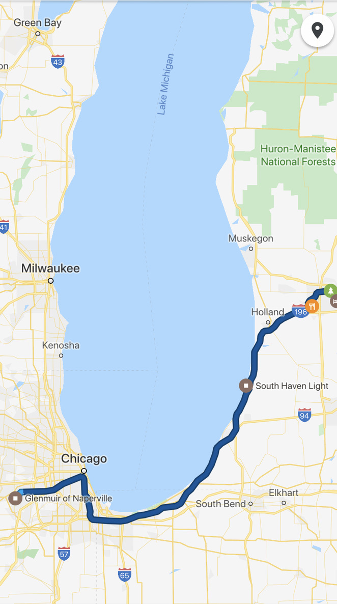 Local Guides Connect - When we outlined Lake Michigan- Part I - Local ...