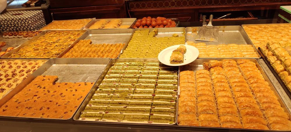 turkish desserts baklava