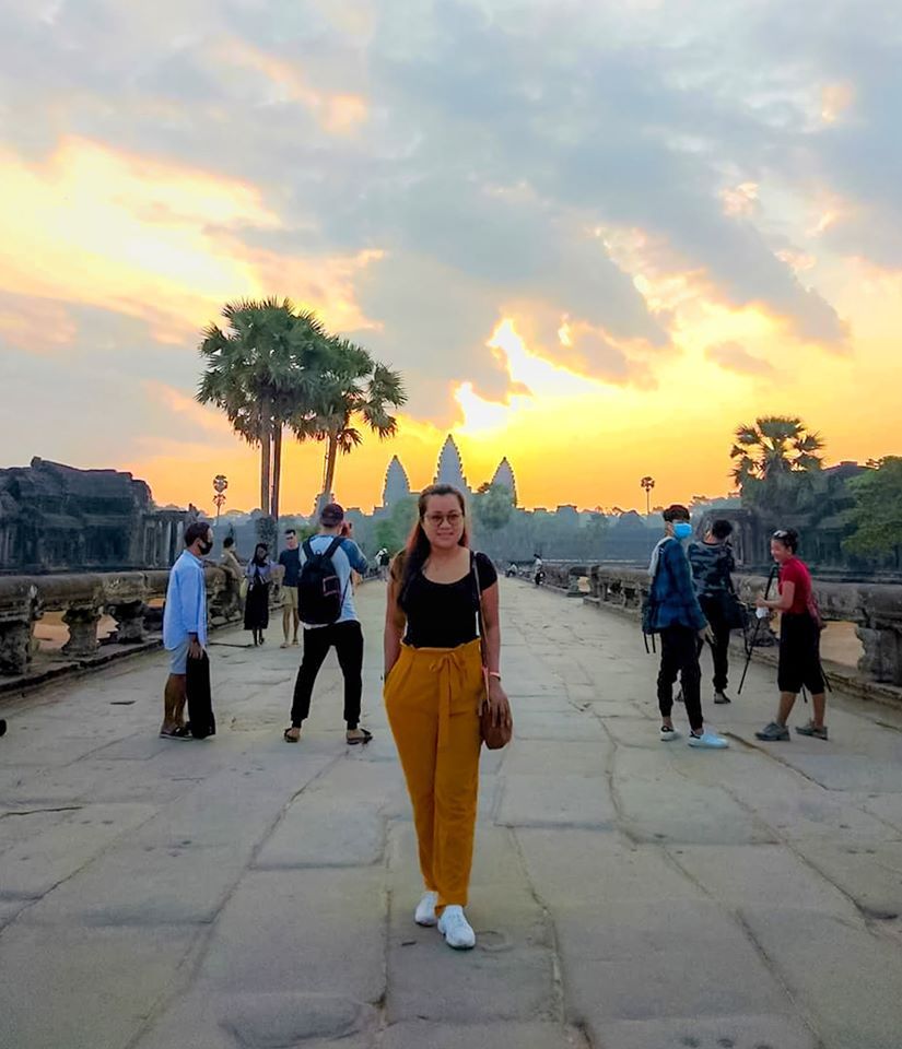 Sunrise on Equinox day at Angkor Wat, Siem Reap