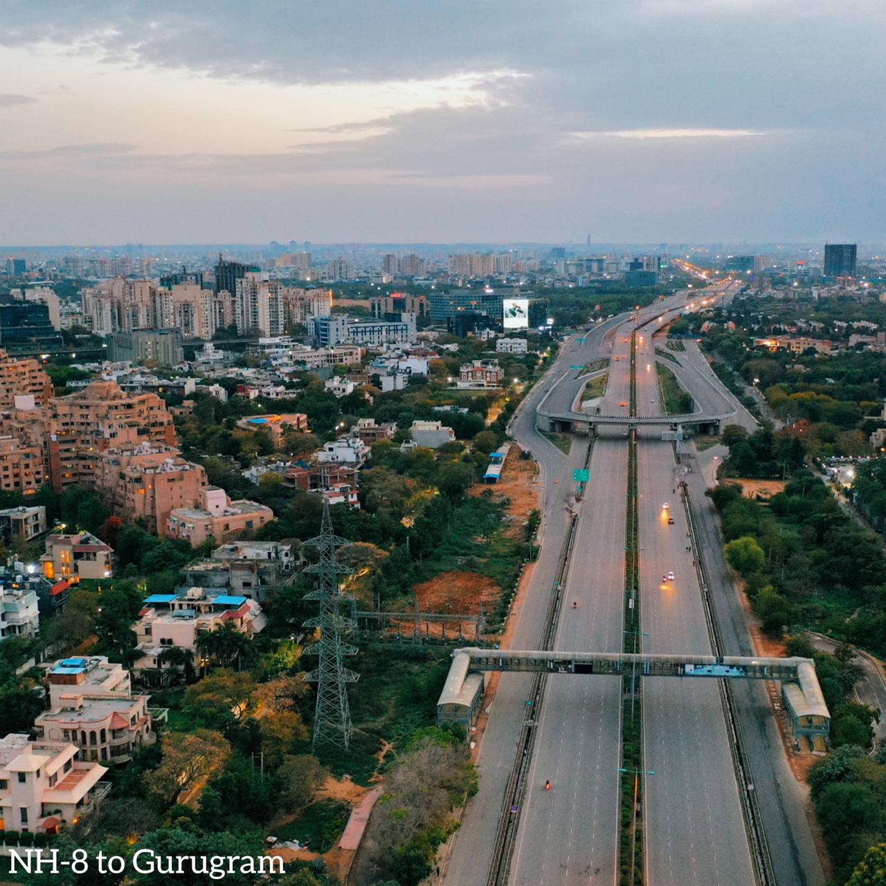 Local Guides Connect Gurgaon during Lockdown Desolate look of the