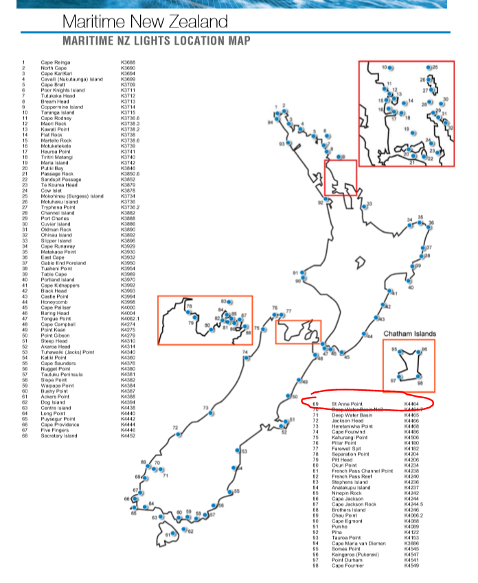 New Zealand Lighthouses Map Local Guides Connect - Getting Upclosed To Lighthouses In New Zealand -  Page 3 - Local Guides Connect